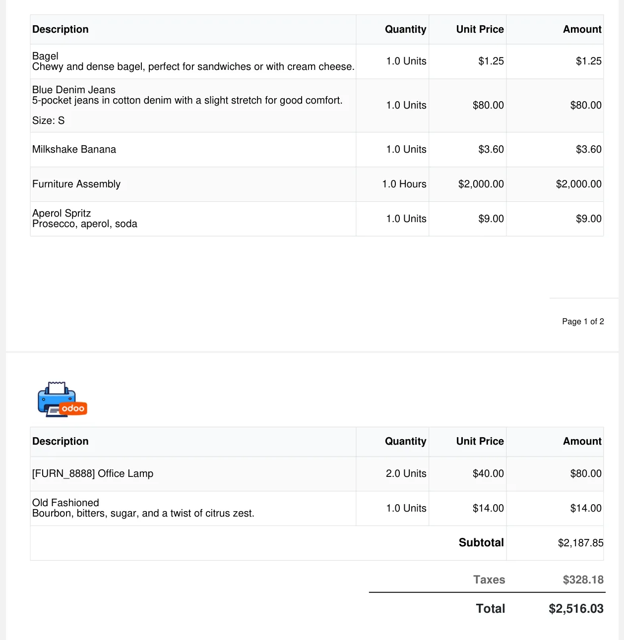 PDF Generation Preview