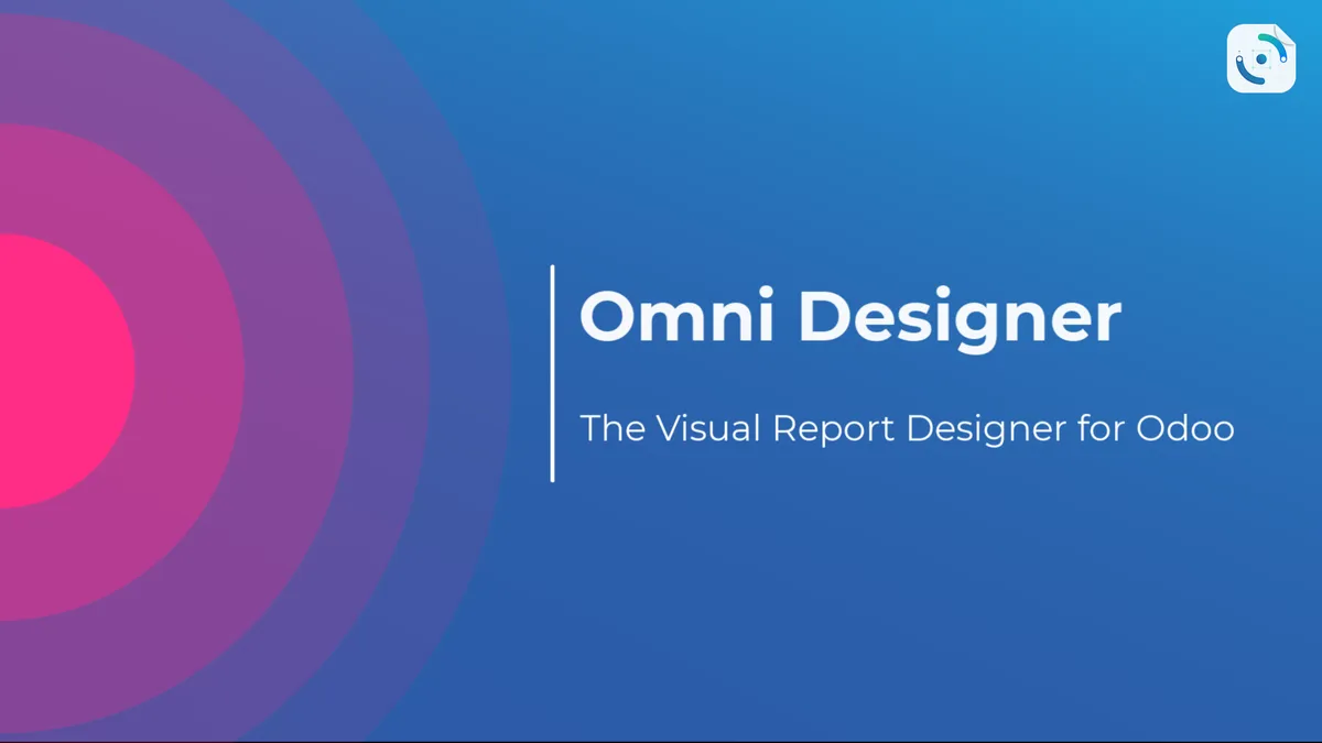 Introducing Omni Designer: The Visual Report Builder Odoo Has Been Missing