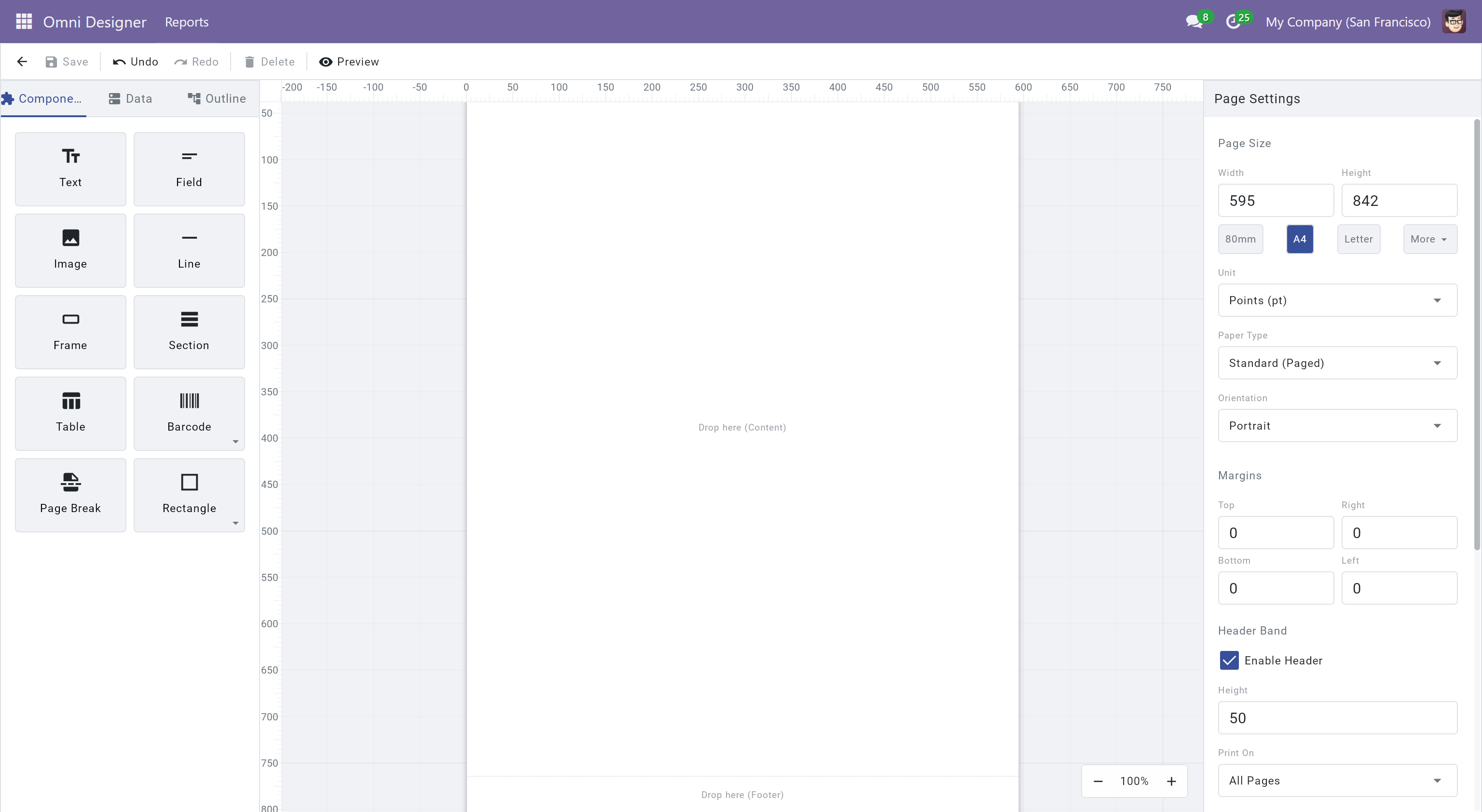 Omni Designer Full Interface Overview
